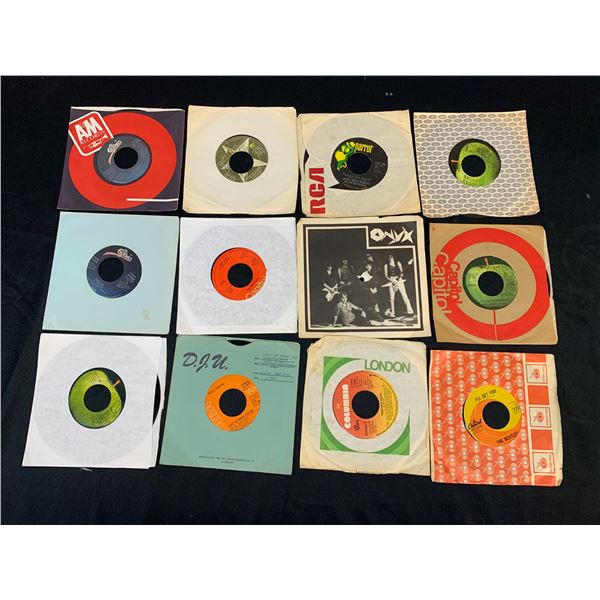 Lot of 12 Record Singles 45s