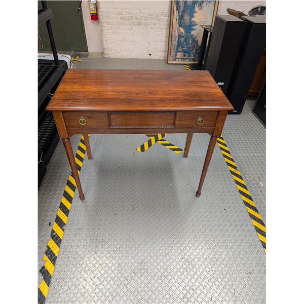 Vintage Antique Wooden Side Table Desk