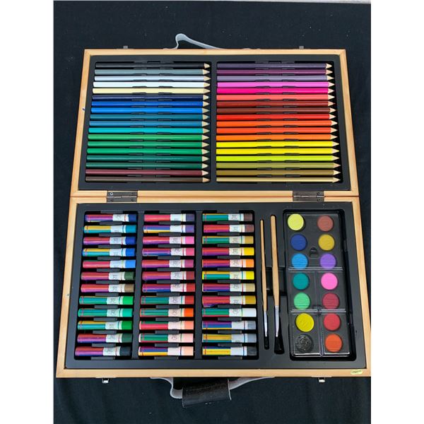 Jordan Mark Artists Kit Colour Pencils, Oil Pastels, Watercolour Paint