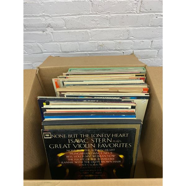 Lot of 50+ Mostly Classical Records LPs