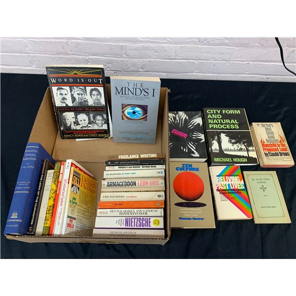 Lot of 25 Vintage Books Spirituality, Religion, History, Fiction, etc