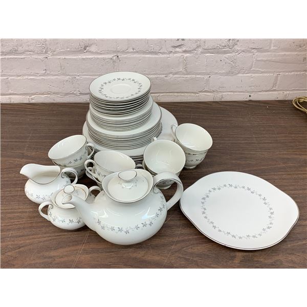 8 Person Place Setting "Cadence" by Royal Doulton Cups, Saucers, Plates, Tea Pot, C&S, etc