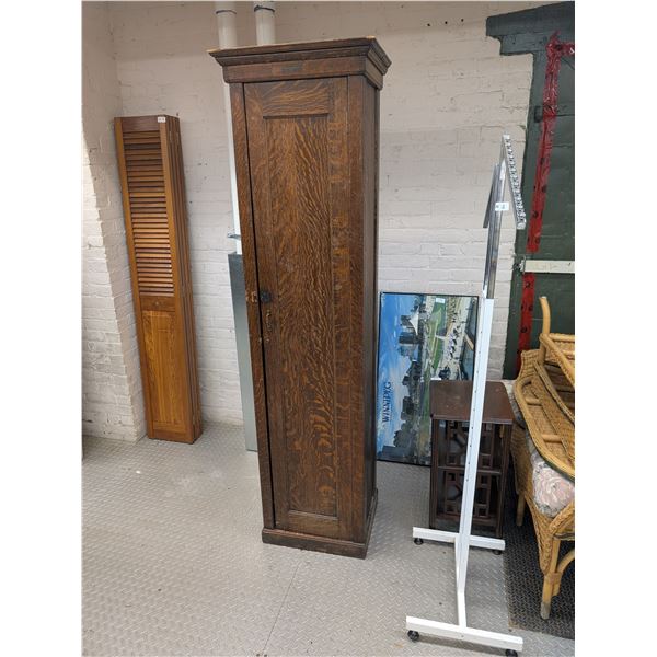Antique Vintage Oak Conductors? Cabinet Office Specialty Mfg Co.