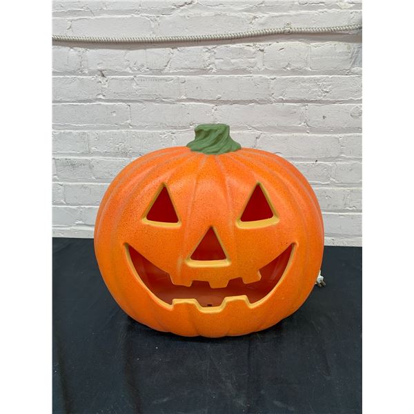 Blow Mold Pumpkin Decoration approx 16" x 16"