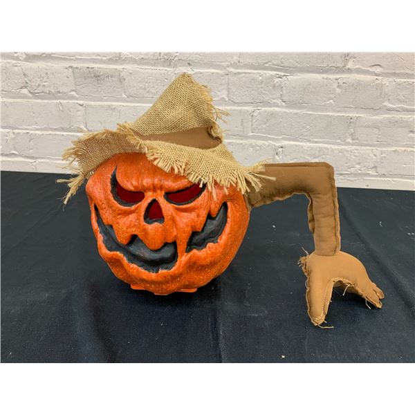 Electronic Haunted Pumpkin Moving Figurine Halloween Decor