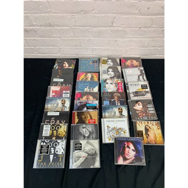 Lot of 28 SEALED CDs Mostly Pop, Some Duplicates