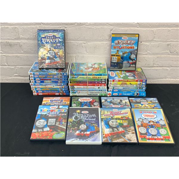 Lot of 34 Treehouse / Kids TV Shows DVDS Thomas & Friends, Toopy & Bino etc