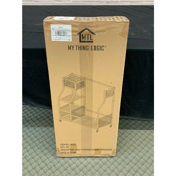 MTL My Thing Logic Golf Storage Rack Shelving NEW