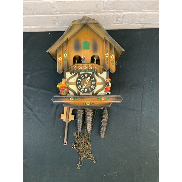 Vintage Wooden Coo Coo Clock West Germany