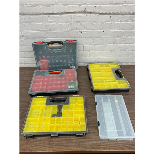 Lot of 5 Tool Parts Organizers