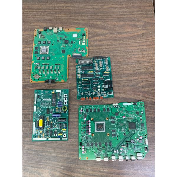 Lot of 4 Memory Boards Xbox, Playstation, Etc