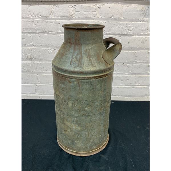 Vintage Metal Cream Can
