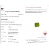 Image 3 : 4.85 ct Certified Himalayan Peridot gemstone ($3,637 Appraisal)