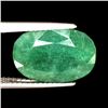 Image 2 : 7.6 ct Certified Brazilian Emerald gemstone ($6,950 Appraisal)