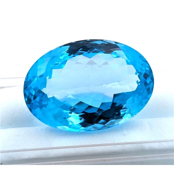 41.57 ct Certified Royal Blue Topaz gemstone ($10,600 Appraisal)