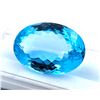 Image 2 : 41.57 ct Certified Royal Blue Topaz gemstone ($10,600 Appraisal)