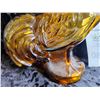 Image 5 : Amber Glass Rooster Decanter A