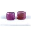 Image 1 : 7.83 ct Certified Mozambique Ruby gemstone pair ($9,950 Appraisal)