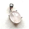 Image 1 : 1.43 gram Certified Pink Morganite gemstone Pendant ($2,857 Appraisal)