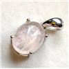 Image 2 : 1.43 gram Certified Pink Morganite gemstone Pendant ($2,857 Appraisal)