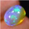 Image 1 : 5.44 ct Certified Bright Flash Opal gemstone ($2,720 Appraisal)
