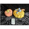 Image 1 : Covered Ceramic Pumpkins A