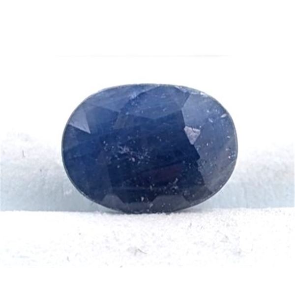 4.09 ct Certified Midnight Sapphire gemstone Pair ($4,908 Appraisal)
