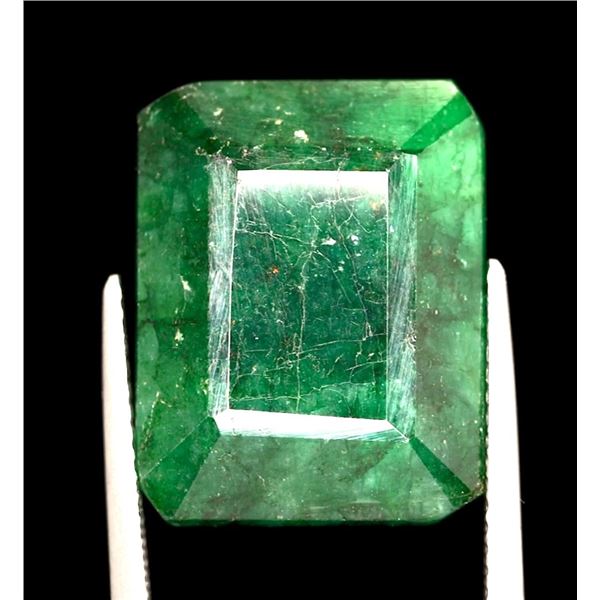 18.9 ct Certified Brazilian Emerald gemstone ($28,350 Appraisal)