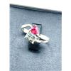 Image 1 : 1.9 gram Certified Silver Tourmaline gemstone Ring ($1,475 Appraisal)