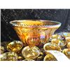 Image 2 : Carnivel Glass Punch Bowl Set.  A
