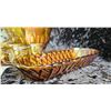 Image 7 : Carnivel Glass Punch Bowl Set.  A