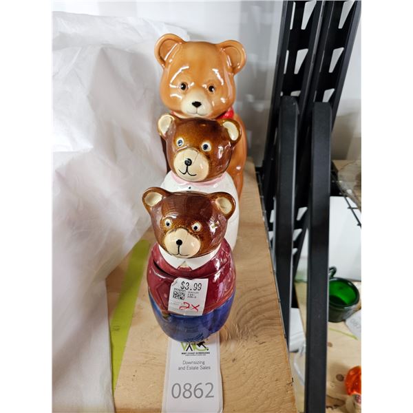 Ceramic Bears A