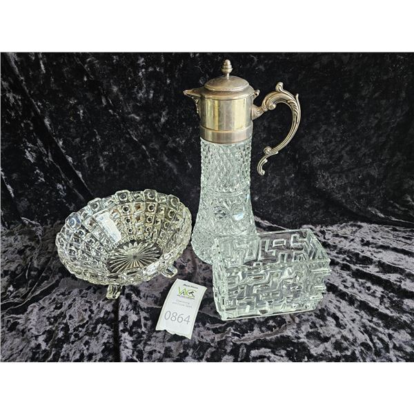 Cut glass Decanter & More A