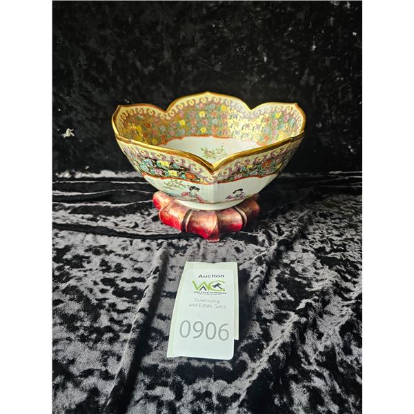Chinese Lotus Bowl A