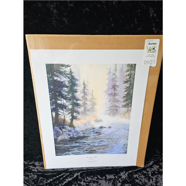 Numbered Print Morning Mist B