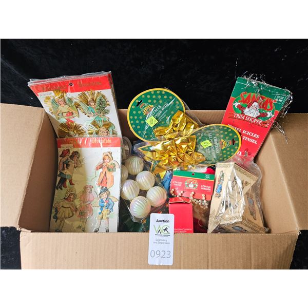 Vintage Christmas Ornaments A
