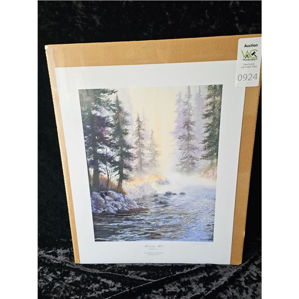 Numbered Print Morning Mist B