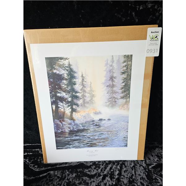 Numbered Print Morning Mist B