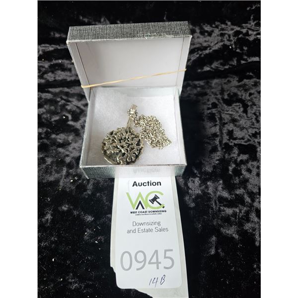 Vintage Canadian Designer Robert Larin Brutalist Necklace   A