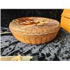 Image 3 : Vintage Sewing Basket & Notions. A