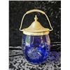Image 5 : Etched Blue Glass A