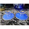 Image 7 : Etched Blue Glass A