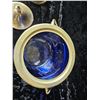 Image 8 : Etched Blue Glass A