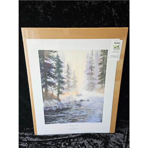 Numbered Print Morning Mist B