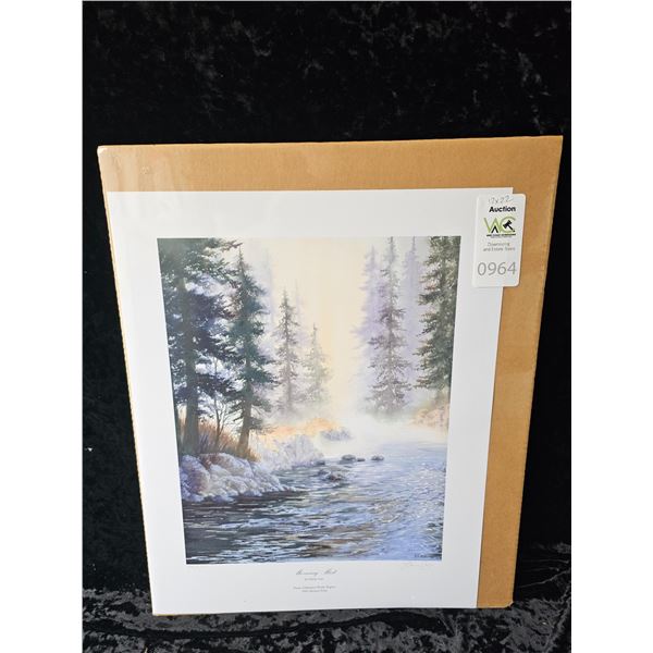 Numbered Print Morning Mist B