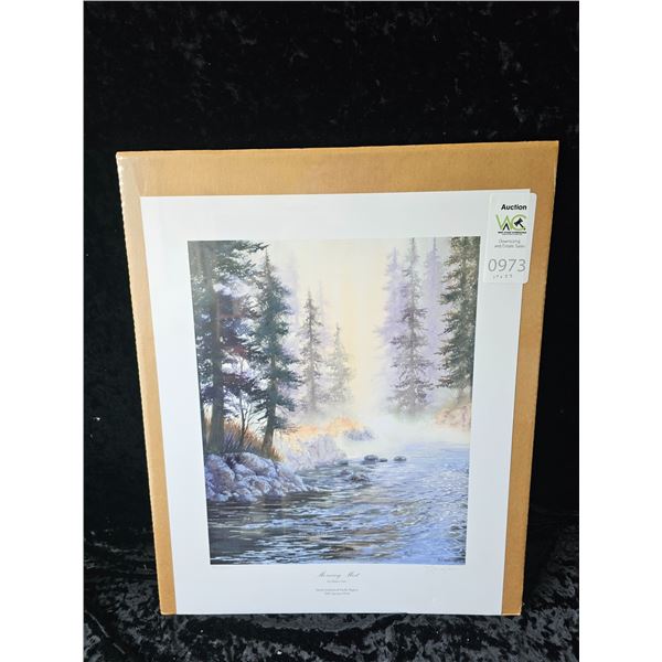 Numbered Print Morning Mist B