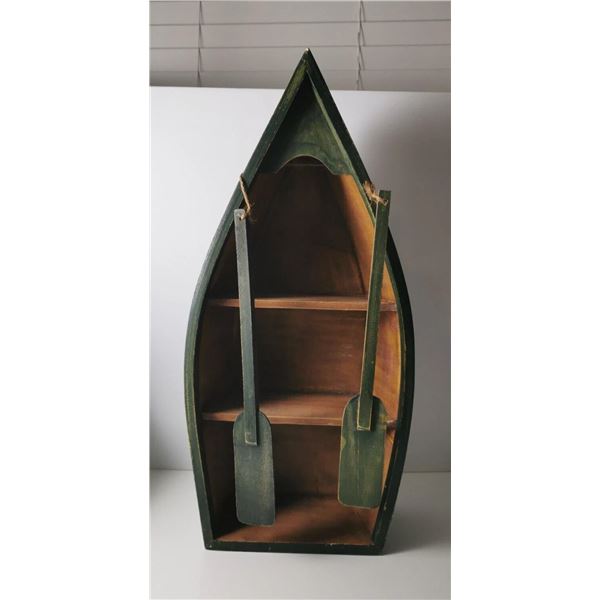 Rowing Boat Wood Shelf  C