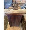 Image 1 : Antique Corn Cobbler with Companion Wooden Cabinet