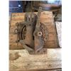 Image 2 : Antique Corn Cobbler with Companion Wooden Cabinet