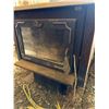 Image 2 : Ostrum Wood Stove with Glass Door and Chimney Pipe
